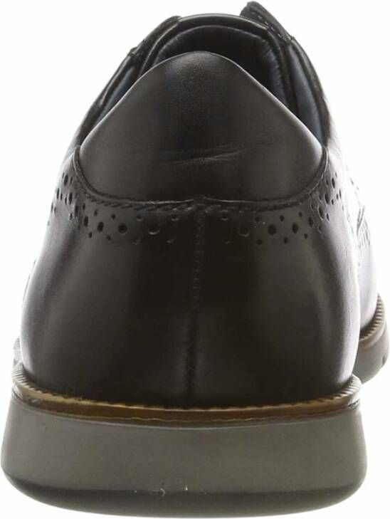 Josef Seibel Zwarte Veterschoenen