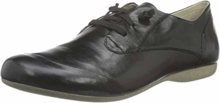 Josef Seibel Zwarte Veterschoenen Black Dames