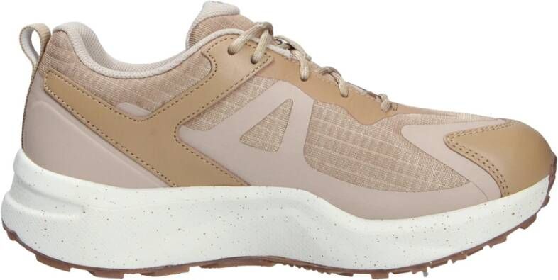 Joya Comfortabele Beige Veterschoen