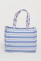 Juicy Couture Gestreepte grote boodschappentas met afneembare band - Thumbnail 2