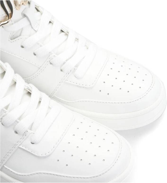 Juicy Couture Stijlvolle leren sneakers met merkdetails Wit Dames