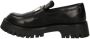 Just Cavalli Zwarte dames mocassins stijlvol model Black Dames - Thumbnail 8