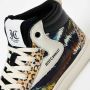 Just Cavalli Fantasy Print Hoge Top Sneakers Multicolor Dames - Thumbnail 4