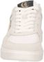 Just Cavalli Grainy Leather Heren Sneakers White Heren - Thumbnail 6