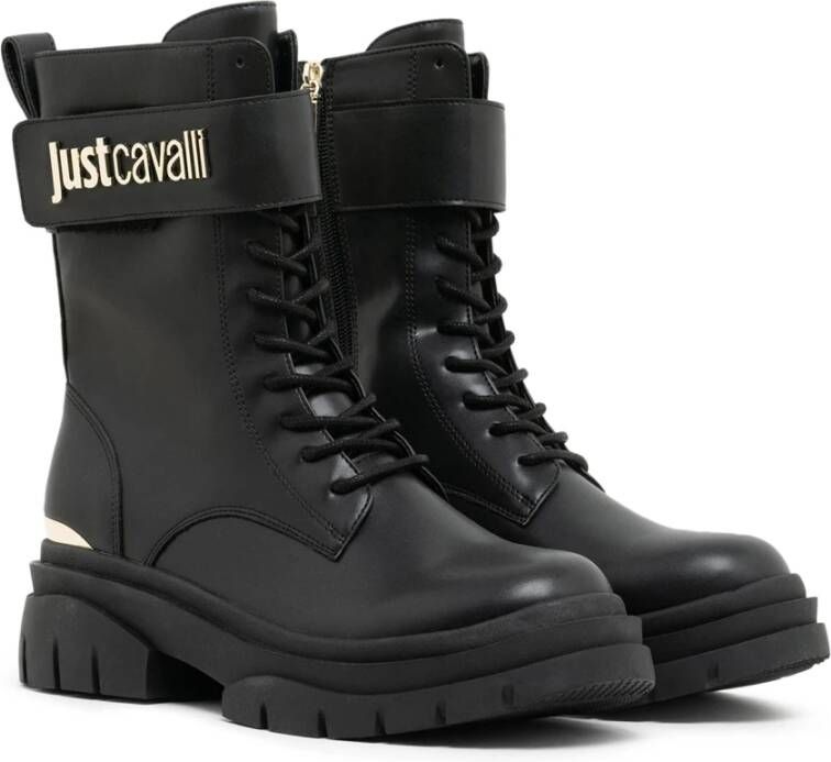 Just Cavalli Laarzen Black Dames