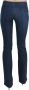Just Cavalli Lage taille laars gesneden denim broek jeans - Thumbnail 2