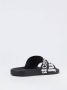 Just Cavalli Logo Print Zwarte Sandalen - Thumbnail 2