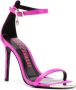 Just Cavalli Roze Hak Sandalen Pink Dames - Thumbnail 4