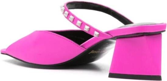 Just Cavalli Roze Sandalen Ss24 Pink Dames
