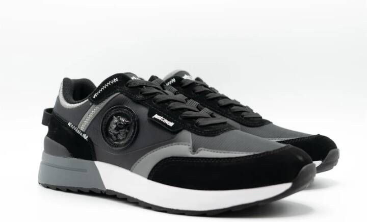 Just Cavalli Scarpa Sneaker Stijlvolle Sneakers Zwart Heren