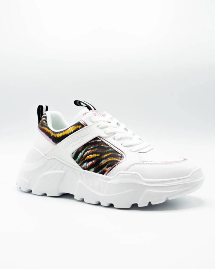 Just Cavalli Scarpa Sneakers Stijlvol en Trendy White Dames