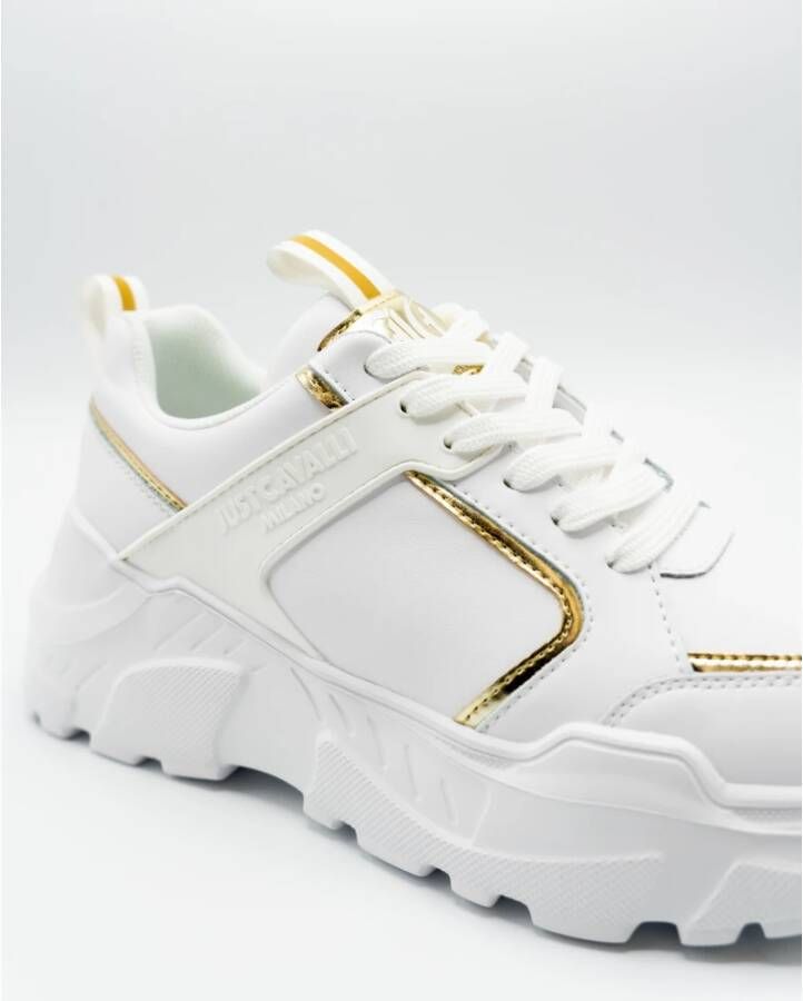 Just Cavalli Scarpa Sneakers Stijlvol en Trendy White Dames