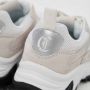 Just Cavalli Sneakers met Suède Details Wit Zwart - Thumbnail 2