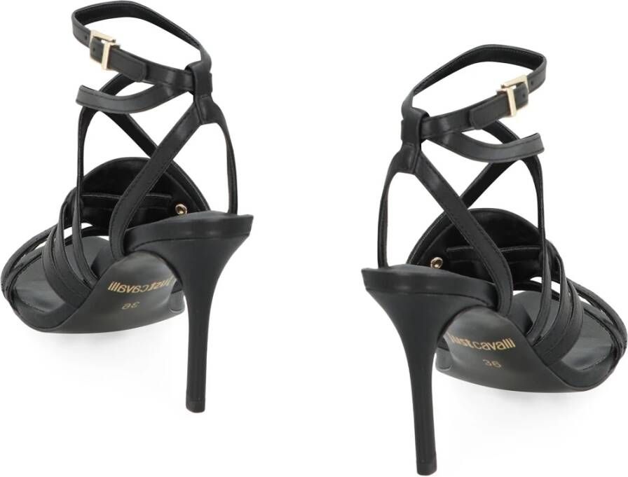 Just Cavalli Stiletto sandalen met enkelband