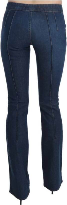 Just Cavalli Versleten Bootcut Denim Jeans