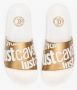 Just Cavalli Wit Goud Zwembadsandalen Vrouwen - Thumbnail 2