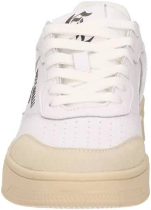 Just Cavalli Witte leren sneakers Lente Zomer 2025