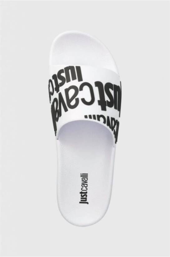 Just Cavalli Witte Sandalen voor Vrouwen White Heren