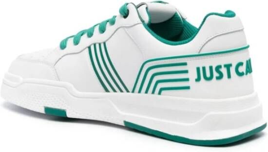 Just Cavalli Witte Sneakers Ss24 White Heren