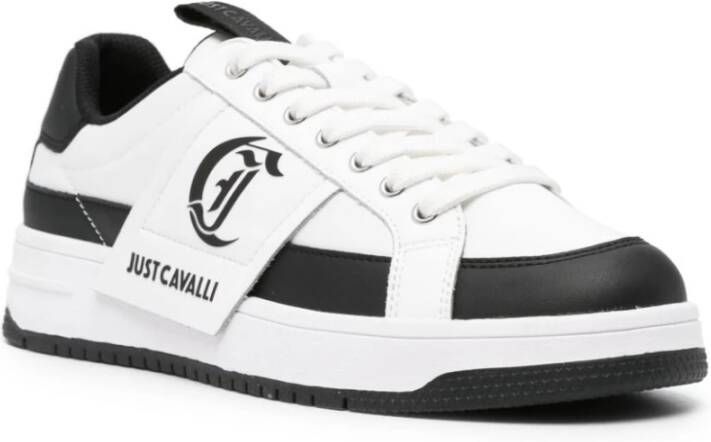 Just Cavalli Witte Sneakers voor Dames White Heren