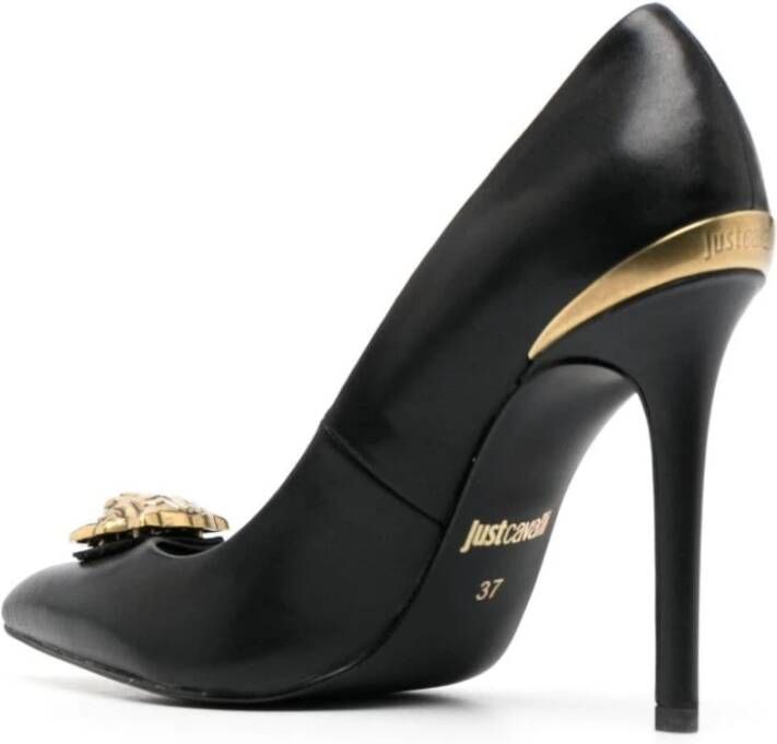 Just Cavalli Zwarte hakken schoenen Zwart Dames