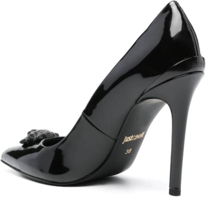 Just Cavalli Zwarte hakken schoenen Zwart Dames