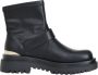 Just Cavalli Zwarte Leren Enkellaarzen met Decoratieve Gesp Black Dames - Thumbnail 6