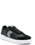 Just Cavalli Zwarte Leren Sneakers Black Heren - Thumbnail 7