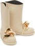JW Anderson Embellished rain boots Beige Dames - Thumbnail 2
