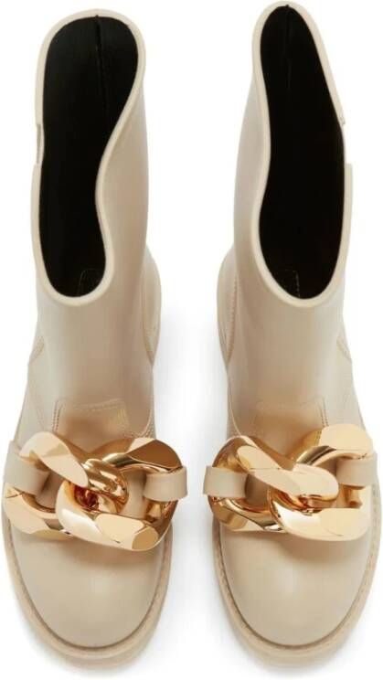 JW Anderson Ankle Boots Beige Dames