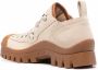 JW Anderson Beige Leren Veterschoenen Enkellaarzen Beige Dames - Thumbnail 3