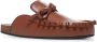 J.W.Anderson Slippers & Mules Ruffle Loafer W Slipper in bruin - Thumbnail 3