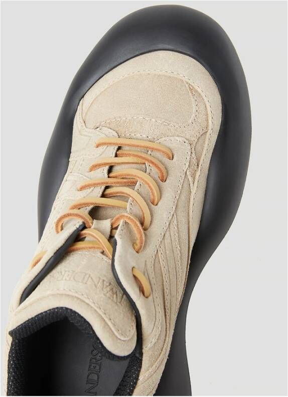 JW Anderson Bumper-Hike Sneakers met dikke zool Beige Dames