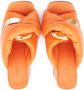 JW Anderson Twisted Heel Chain Sandalen Orange Dames - Thumbnail 1