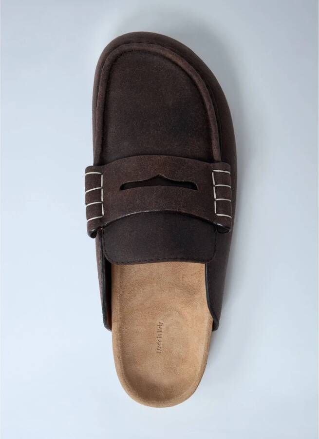 JW Anderson Gestikte Leren Loafers