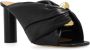 JW Anderson Zwarte Twist Detail Leren Muiltjes - Thumbnail 6