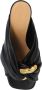 JW Anderson Zwarte Twist Detail Leren Muiltjes - Thumbnail 8