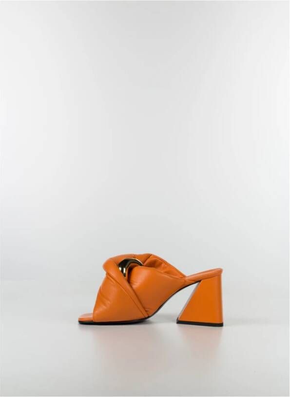 JW Anderson High Heel Sandals Oranje Dames