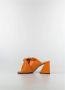 JW Anderson Twisted Heel Chain Sandalen Orange Dames - Thumbnail 7