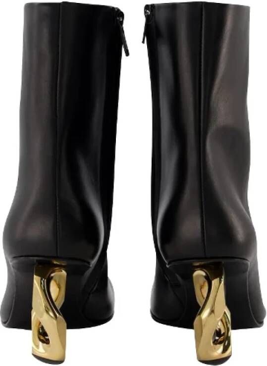 JW Anderson Leather boots Black Dames