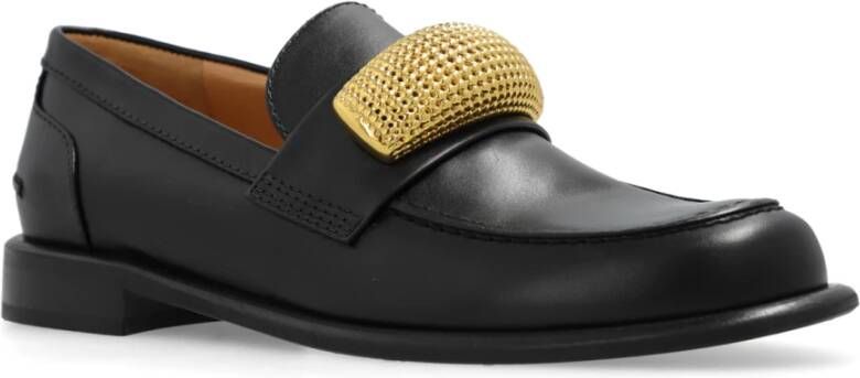 JW Anderson Leren schoenen Black Dames