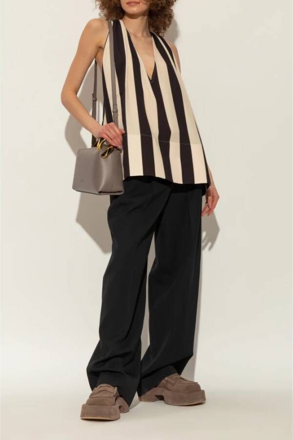 JW Anderson Leren schoenen Brown Dames