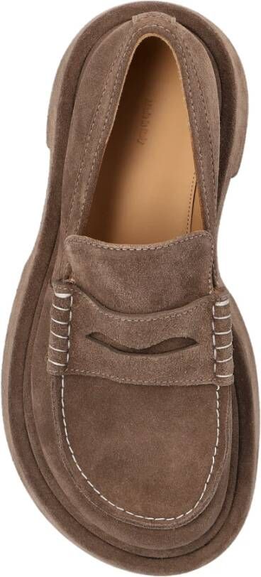 JW Anderson Leren schoenen Brown Dames