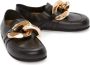 JW Anderson Zwarte Leren Casual Loafers Black Dames - Thumbnail 2