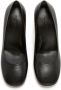 JW Anderson Zwarte Leren Ketting Enkellaarzen Black Dames - Thumbnail 3