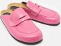 JW Anderson Pre-owned Leather flats Pink Heren - Thumbnail 4