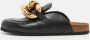 JW Anderson Pre-owned Leather mules Black Dames - Thumbnail 2