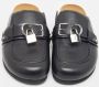 JW Anderson Pre-owned Leather mules Black Heren - Thumbnail 3