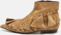 JW Anderson Pre-owned Suede boots Brown Dames - Thumbnail 2