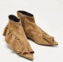 JW Anderson Pre-owned Suede boots Brown Dames - Thumbnail 4
